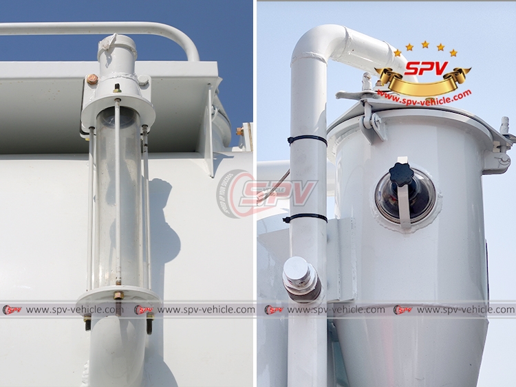 Waste Liquid Level Tube for Septic Tank Truck
